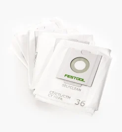 Lee Valley Selfclean Filter Bags For Festool CT Dust Extractors