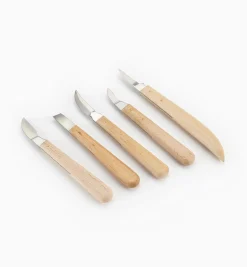 Lee Valley Set Of 5 German Chip Carving Knives