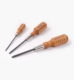 Lee Valley Set Of 3 Grace USA Gunsmith-Style Square-Recess Screwdrivers