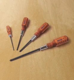 Lee Valley Set Of 4 Grace USA Gunsmith-Style Phillips Screwdrivers