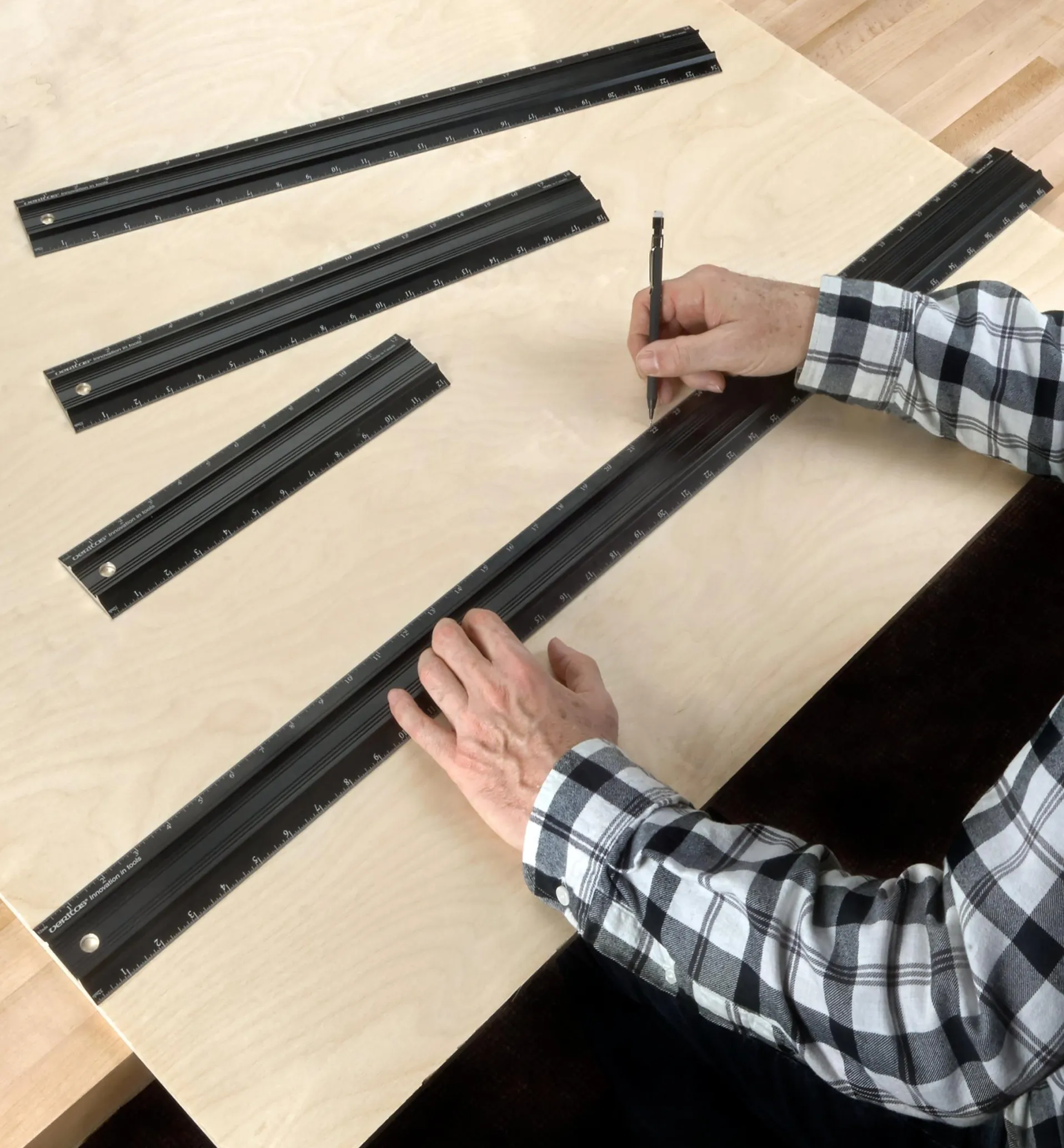 Lee Valley Set Of 4 Veritas Imperial Shop Rules