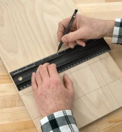 Lee Valley Set Of 4 Veritas Imperial/Metric Shop Rules