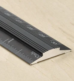 Lee Valley Set Of 4 Veritas Imperial/Metric Aluminum Bench Rules