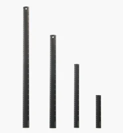 Lee Valley Set Of 4 Veritas Imperial/Metric Aluminum Bench Rules