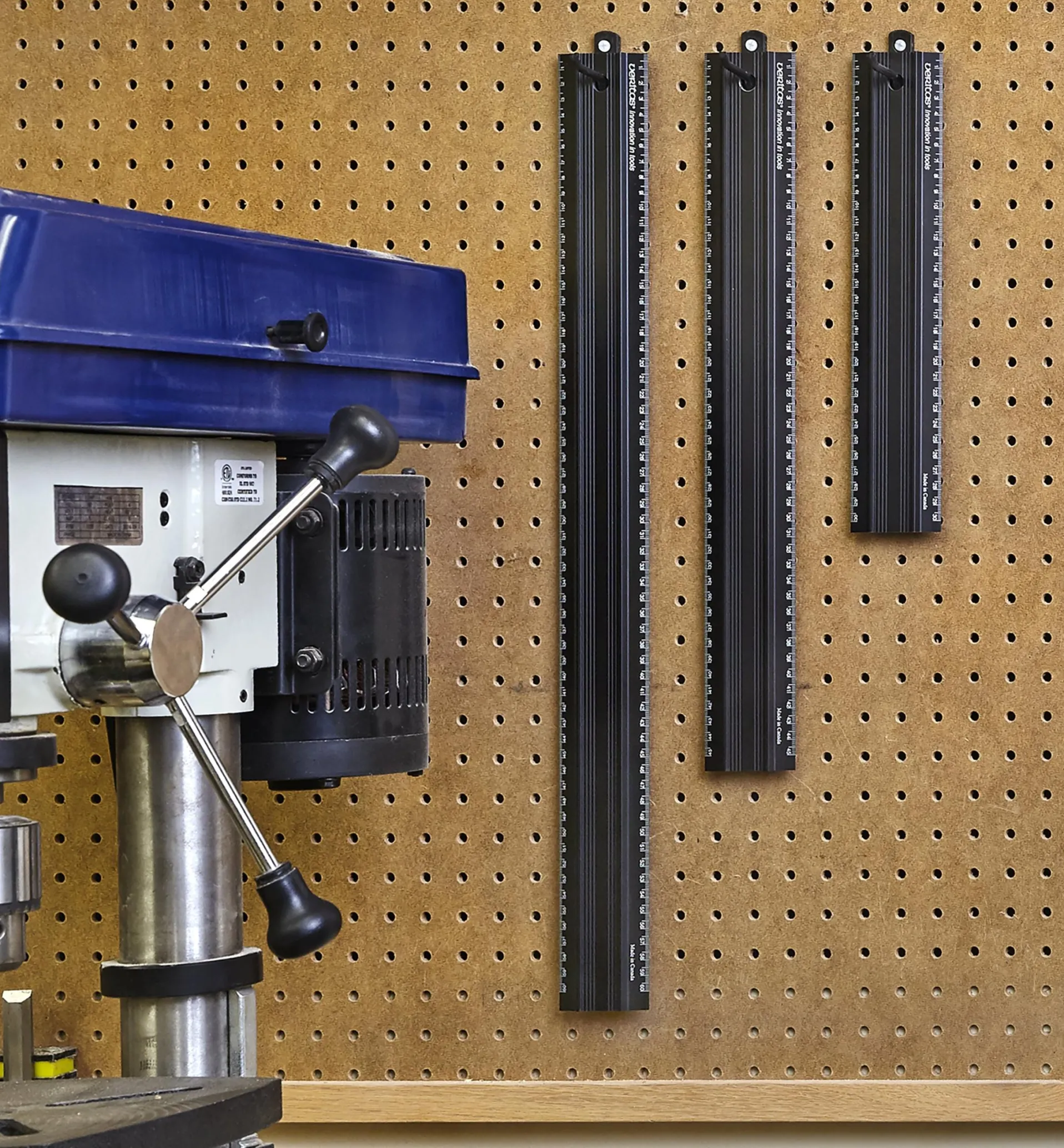 Lee Valley Set Of 3 Veritas Metric Shop Rules