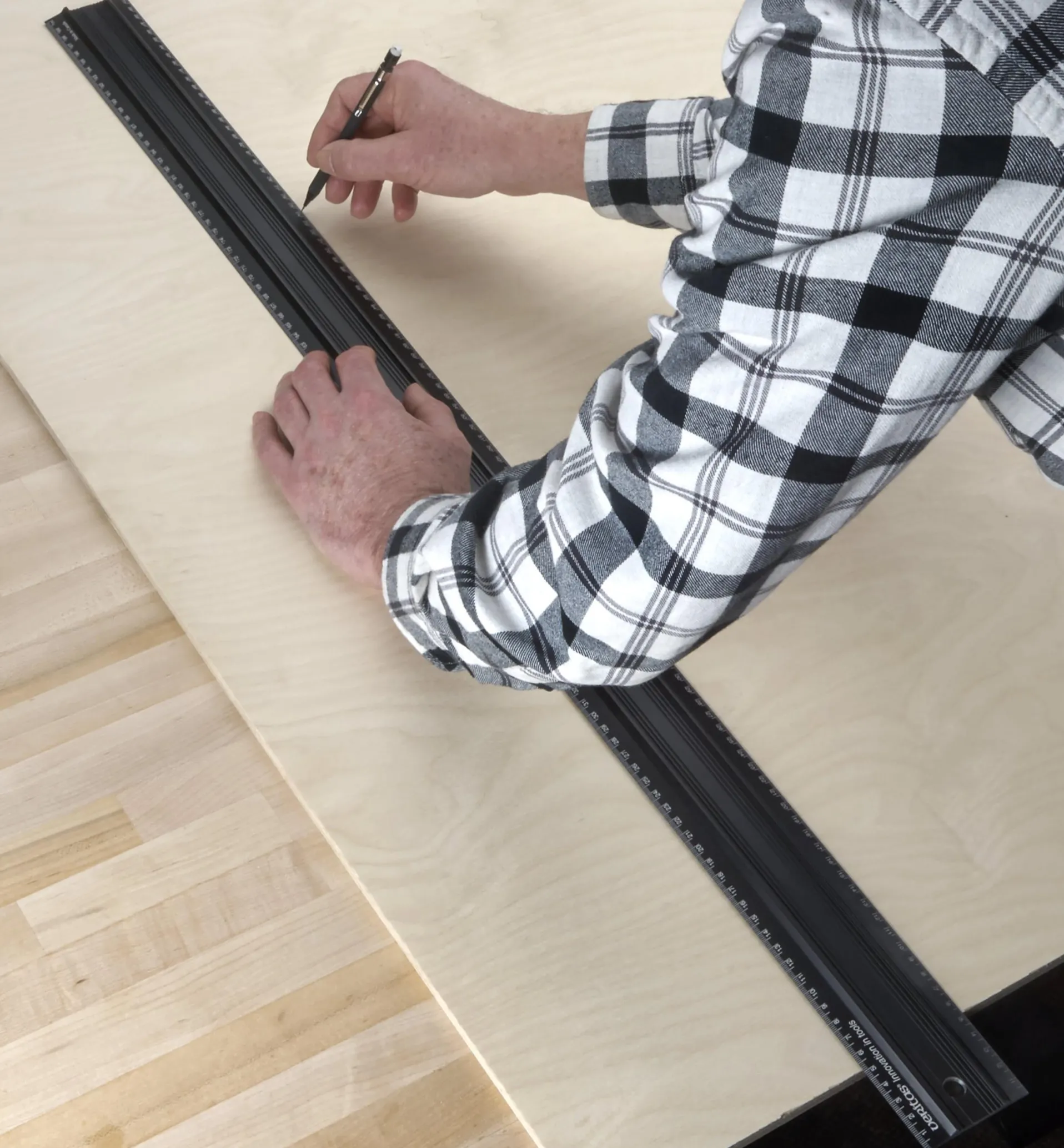 Lee Valley Set Of 4 Veritas Metric Shop Rules