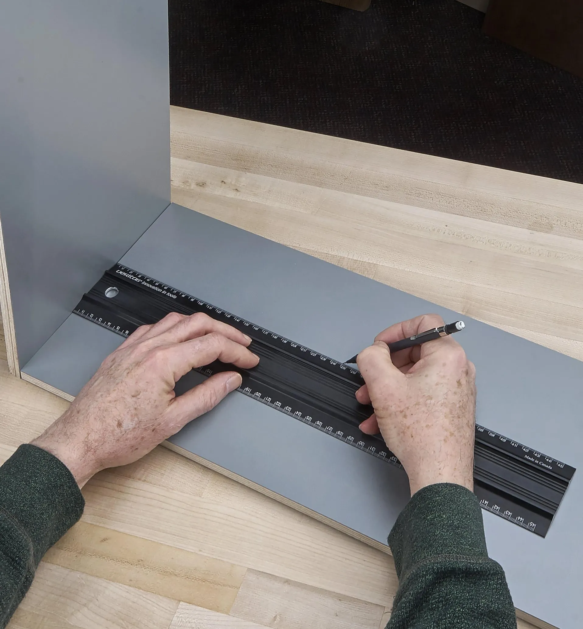 Lee Valley Set Of 4 Veritas Metric Shop Rules