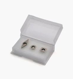 Lee Valley Set Of Replacement Tips For Carbide-Tipped Turning Tools