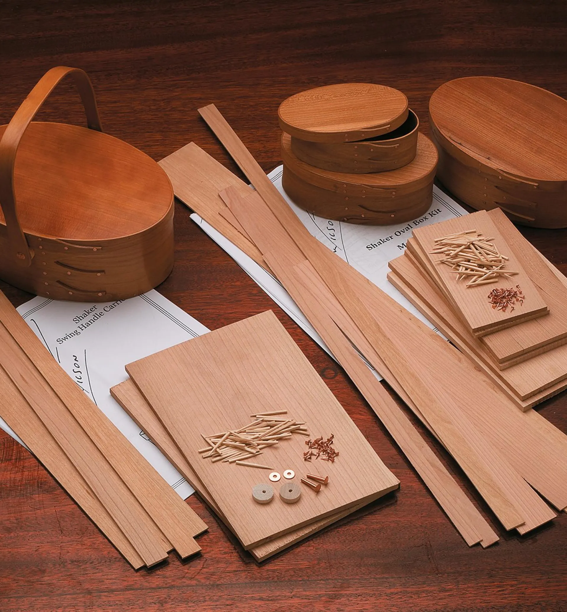 Lee Valley Shaker Oval Box Kits