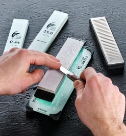 Lee Valley Shapton GlassStone Seven (GS7) Knife Sharpening Kit