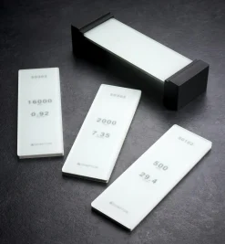 Lee Valley Shapton Set Of 3 GlassStone (GS) HR Stones & Field Holder