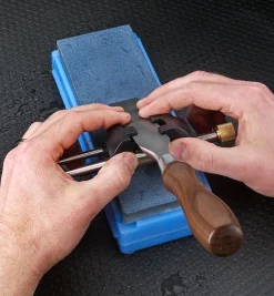 Lee Valley Shapton 320x Blue-Black Ha-No-Kuromaku Ceramic Stone