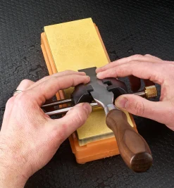 Lee Valley Shapton 1000x Orange Ha-No-Kuromaku Ceramic Stone