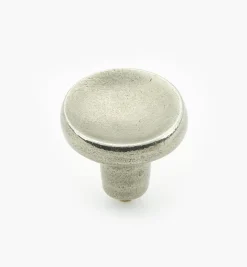 Lee Valley Simple Pewter Dished Knob