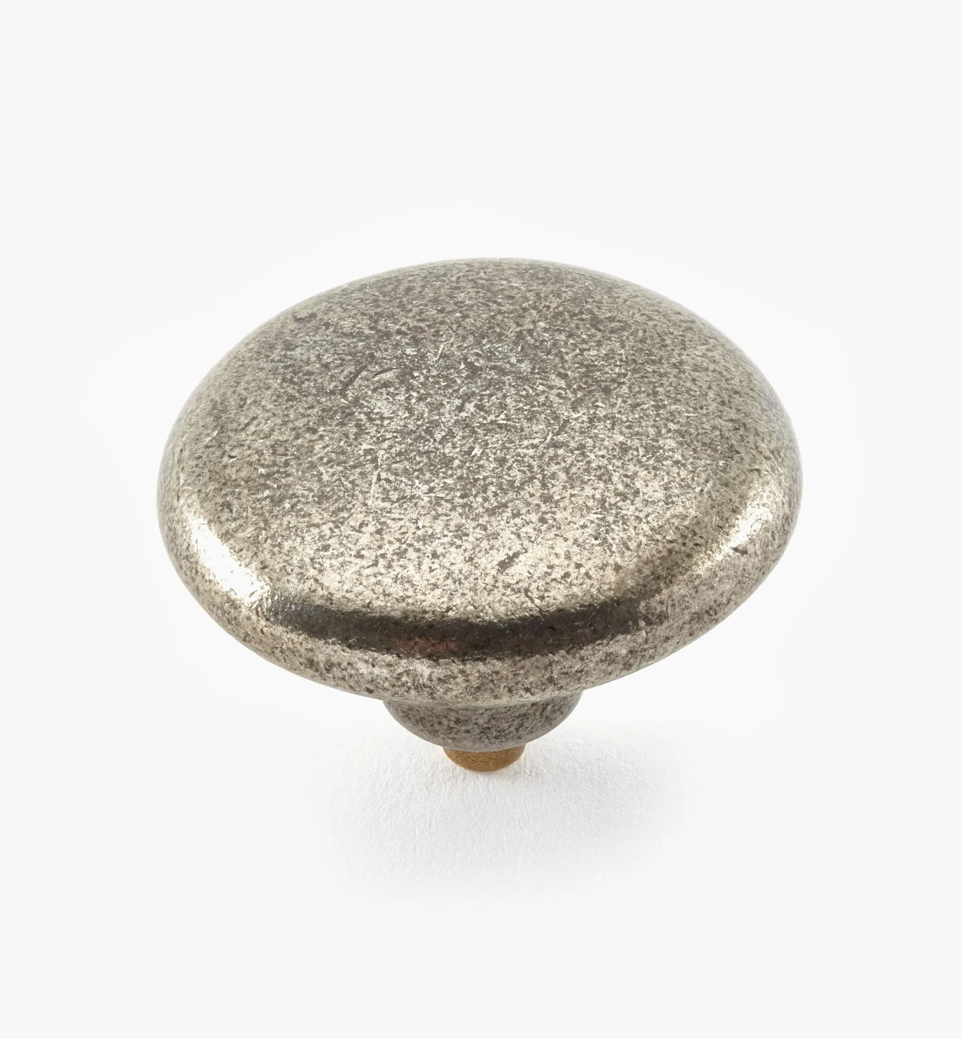 Lee Valley Simple Pewter Mushroom Knob