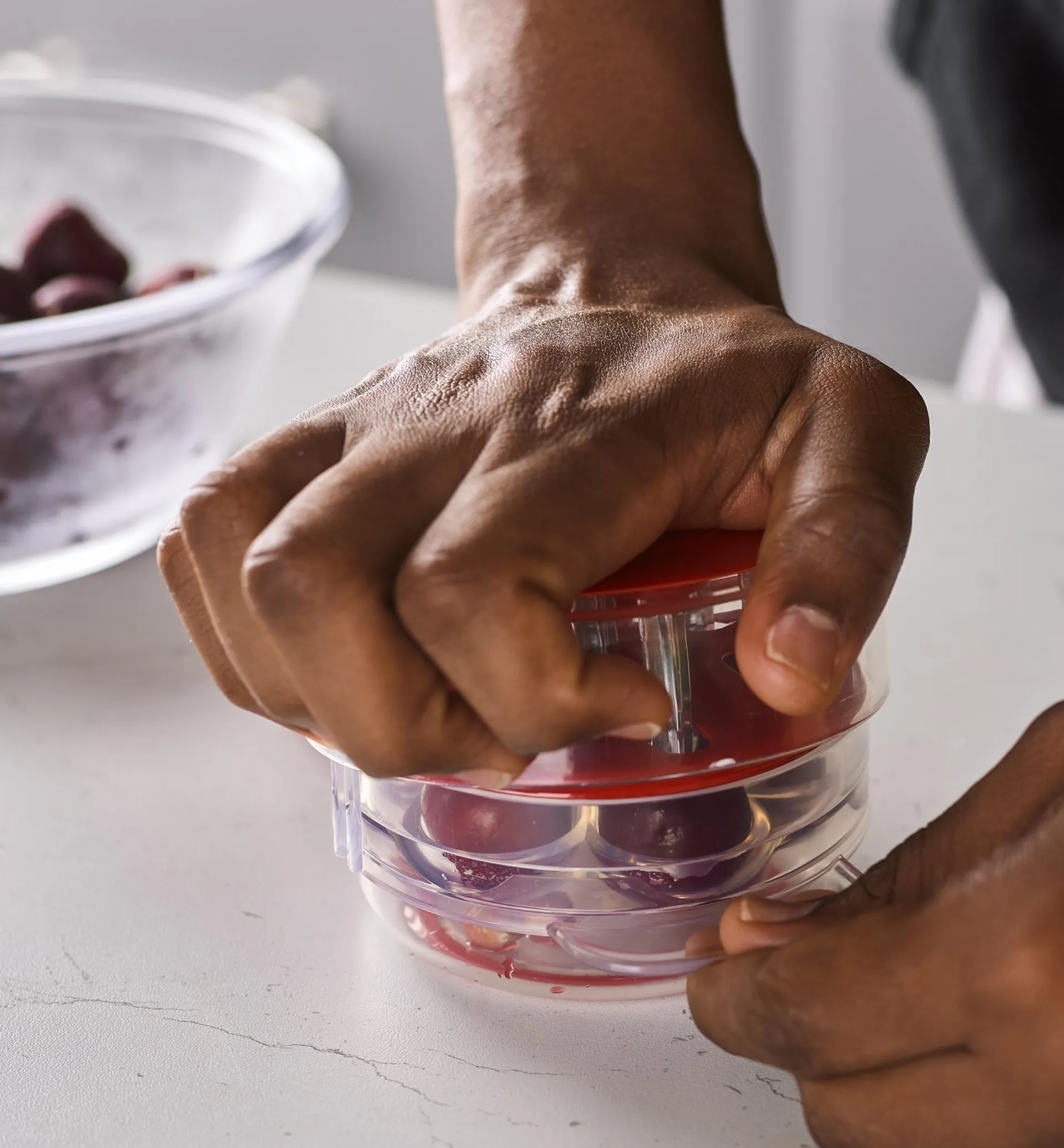 Lee Valley Six-Cherry Pitter