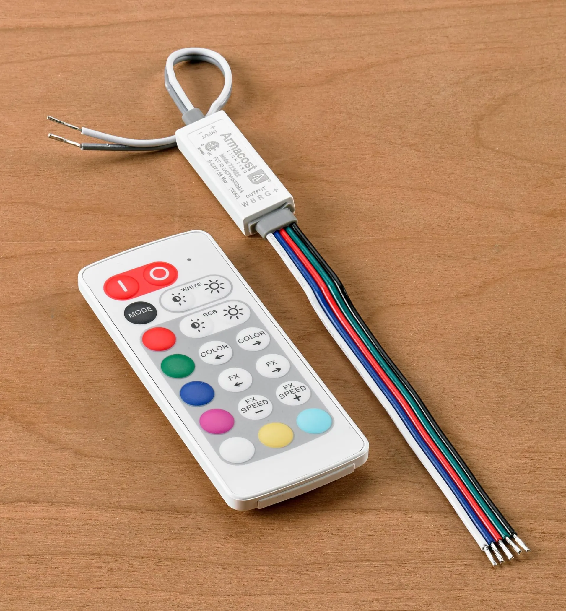 Lee Valley Slimline Controller For RGB+W LED Tape Lights