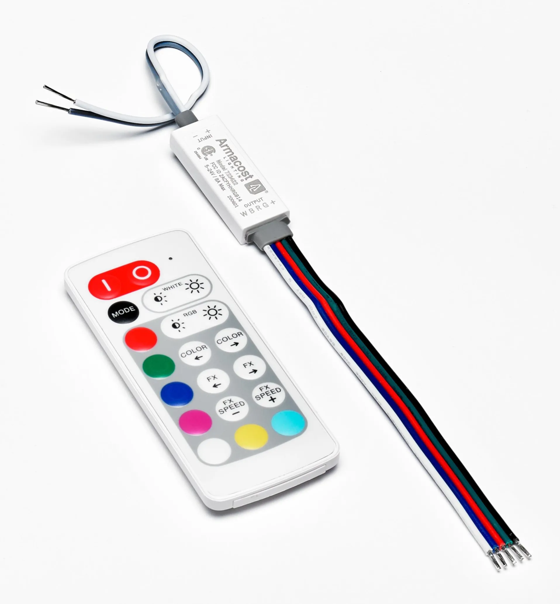 Lee Valley Slimline Controller For RGB+W LED Tape Lights