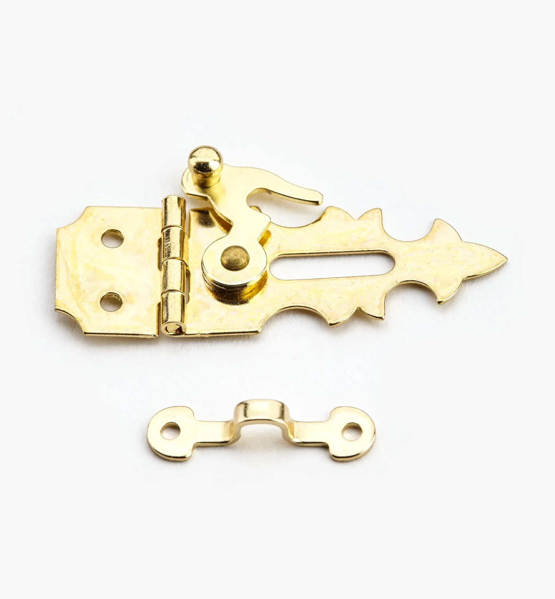 Lee Valley Small Brass Hasp