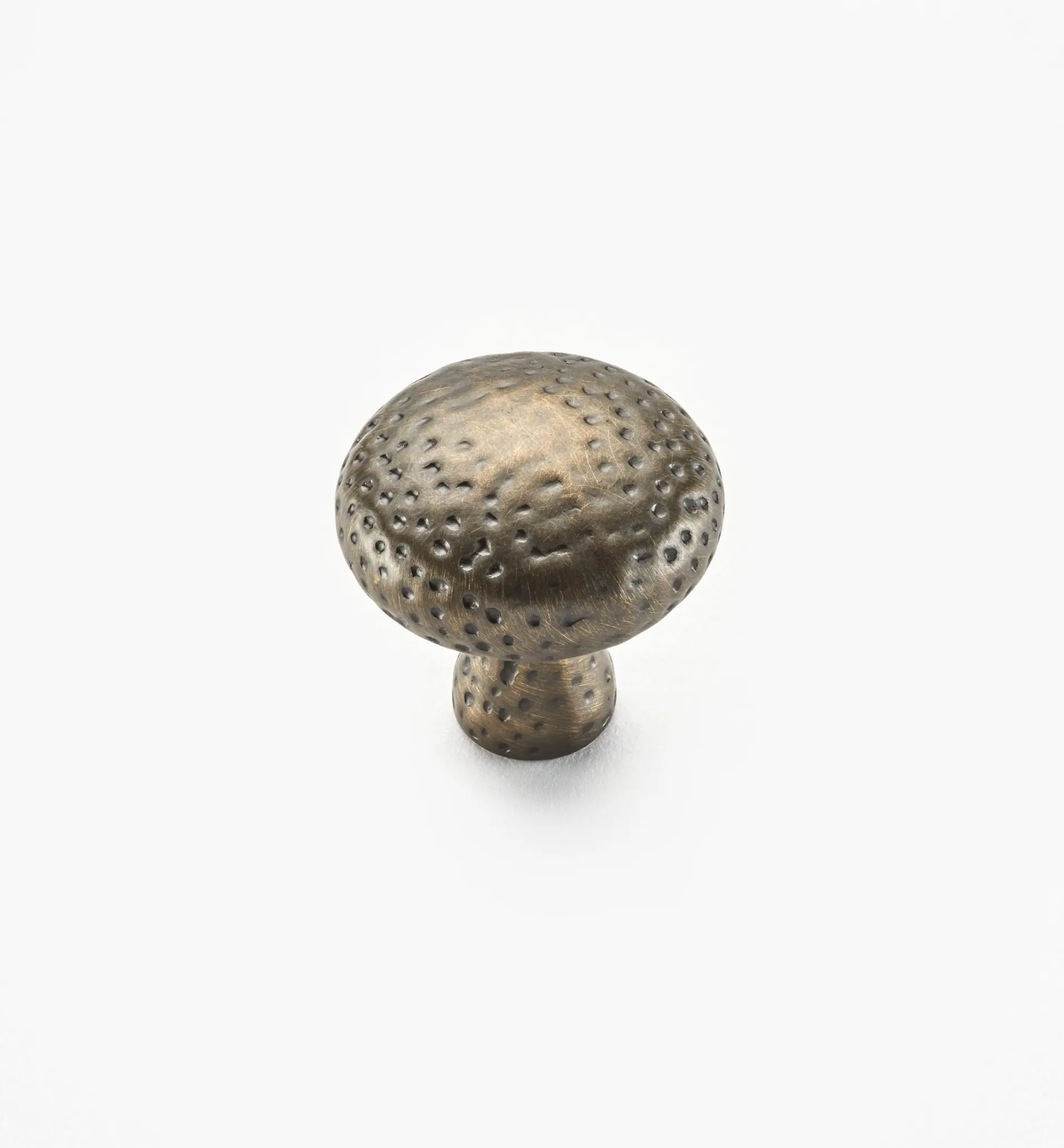 Lee Valley Solid Brass Dimpled Round Knob