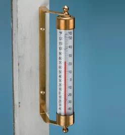 Lee Valley Solid Brass Thermometer