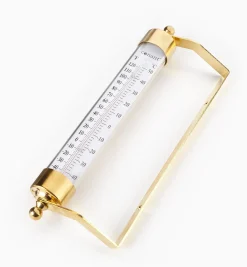 Lee Valley Solid Brass Thermometer