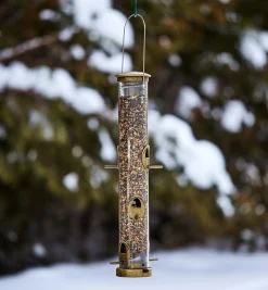 Lee Valley Songbird Quick-Clean Tube Feeders