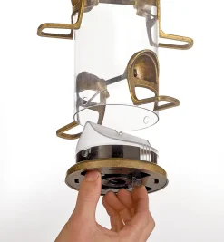 Lee Valley Songbird Quick-Clean Tube Feeders