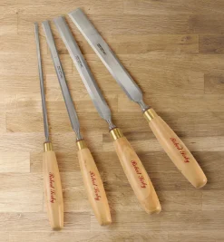 Lee Valley Sorby Boxwood-Handled Paring Chisels
