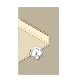 Lee Valley Spiral Shelf Supports