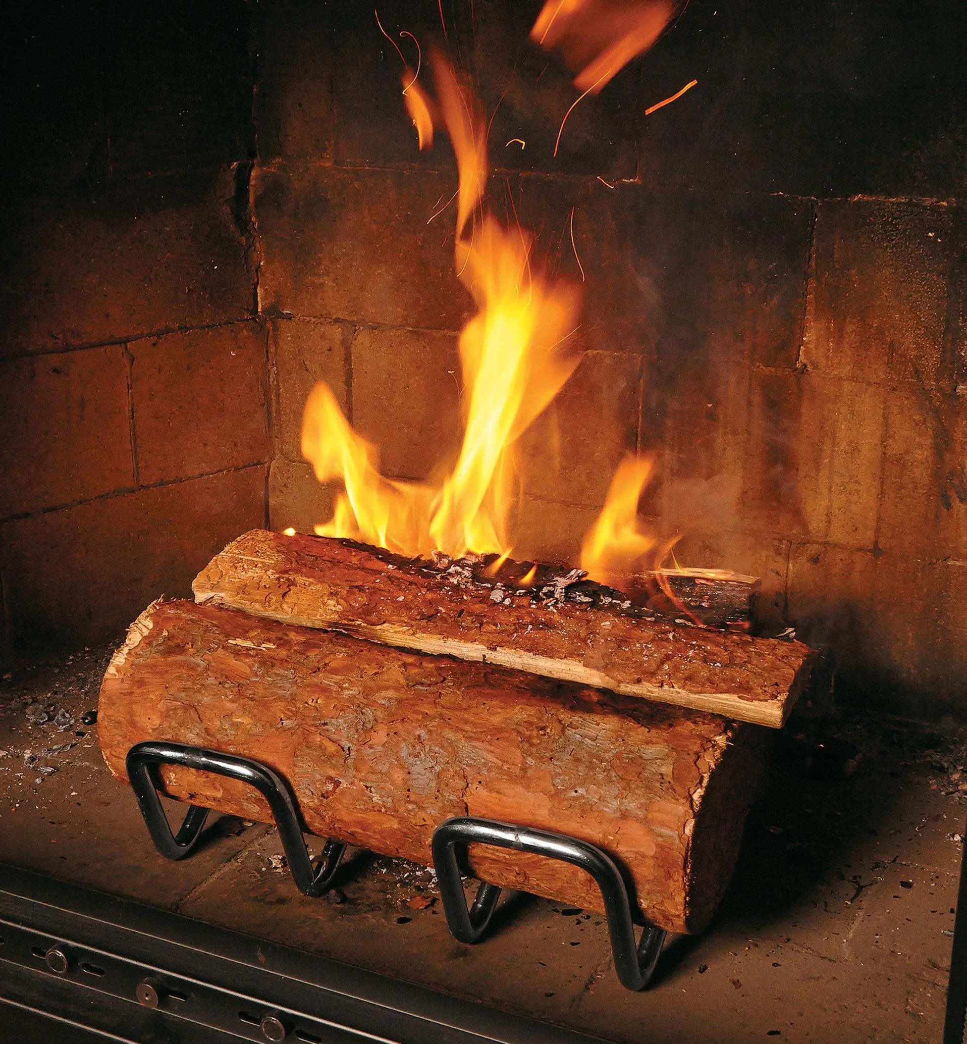 Lee Valley Stainless-Steel Andirons