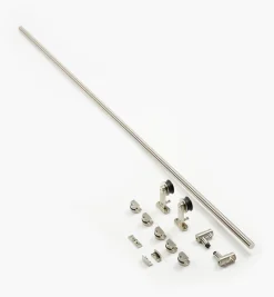 Lee Valley Stainless-Steel Barn-Style Door Hardware