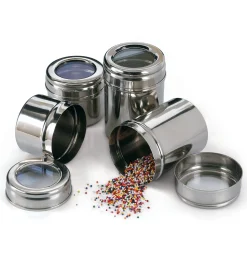 Lee Valley Stainless-Steel Canisters