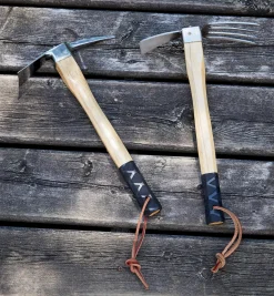 Lee Valley Stainless-Steel Cultivator & Pick Mattocks Set