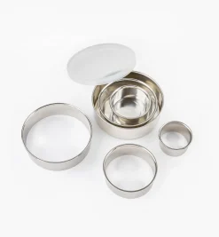 Lee Valley Stainless-Steel Pastry Cutters