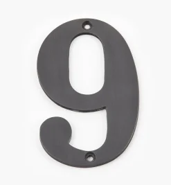 Lee Valley Standard Cast Brass House Numbers