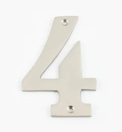 Lee Valley Standard Cast Brass House Numbers