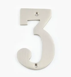 Lee Valley Standard Cast Brass House Numbers