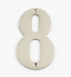Lee Valley Standard Cast Brass House Numbers
