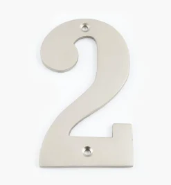 Lee Valley Standard Cast Brass House Numbers