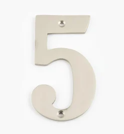 Lee Valley Standard Cast Brass House Numbers