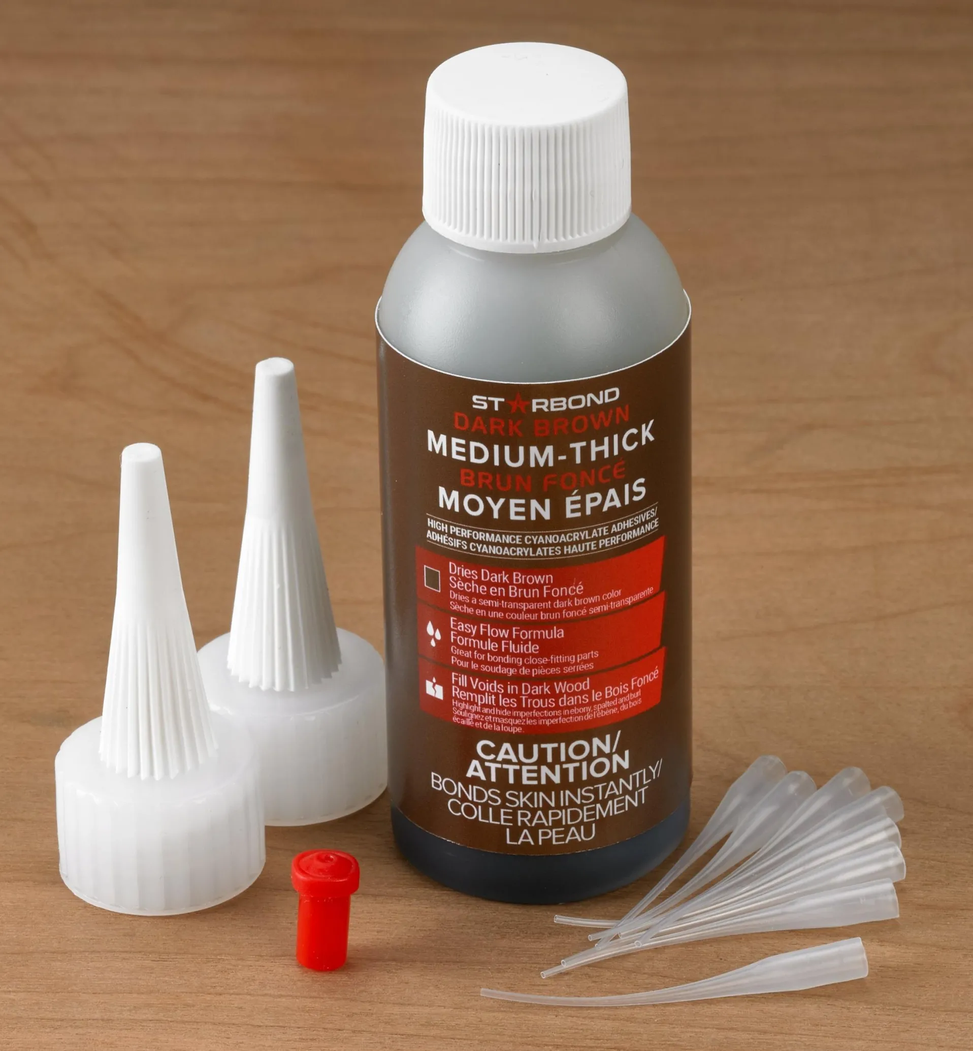Lee Valley Starbond Dark Brown CA Glue
