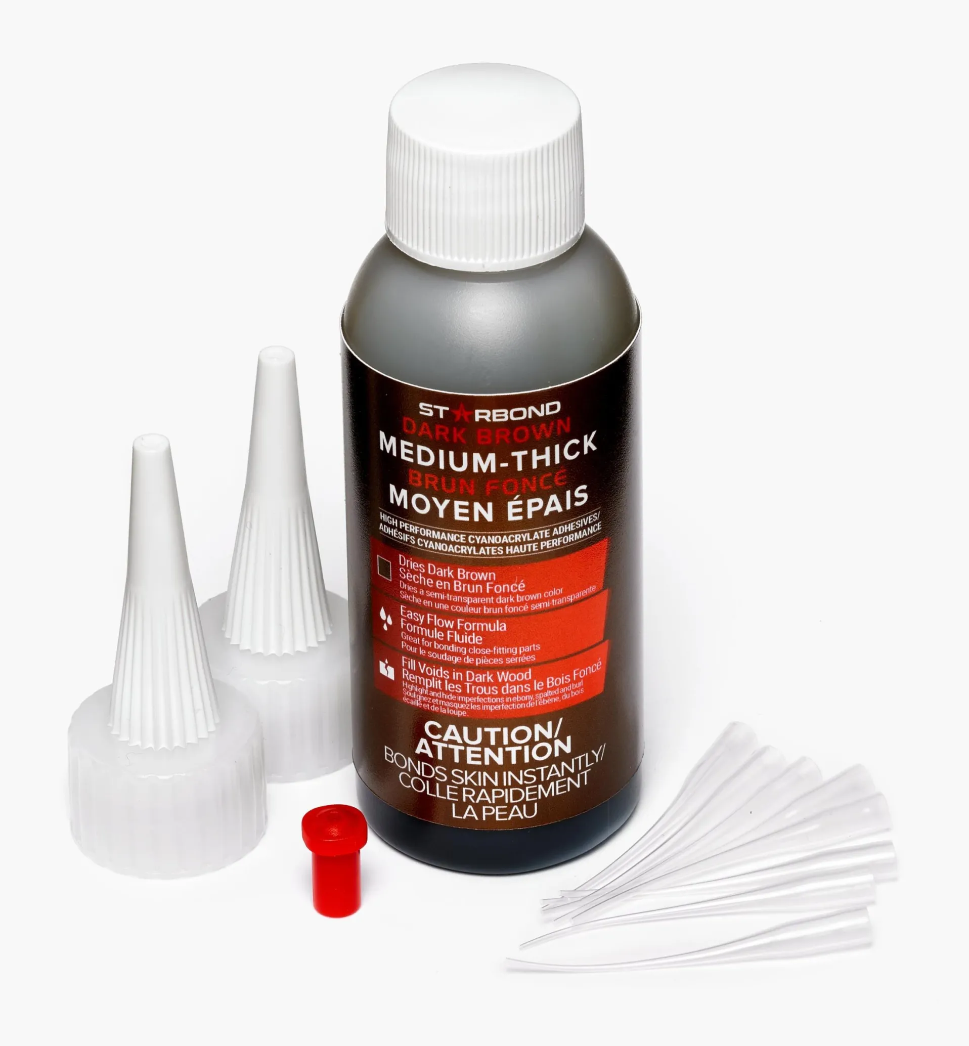 Lee Valley Starbond Dark Brown CA Glue