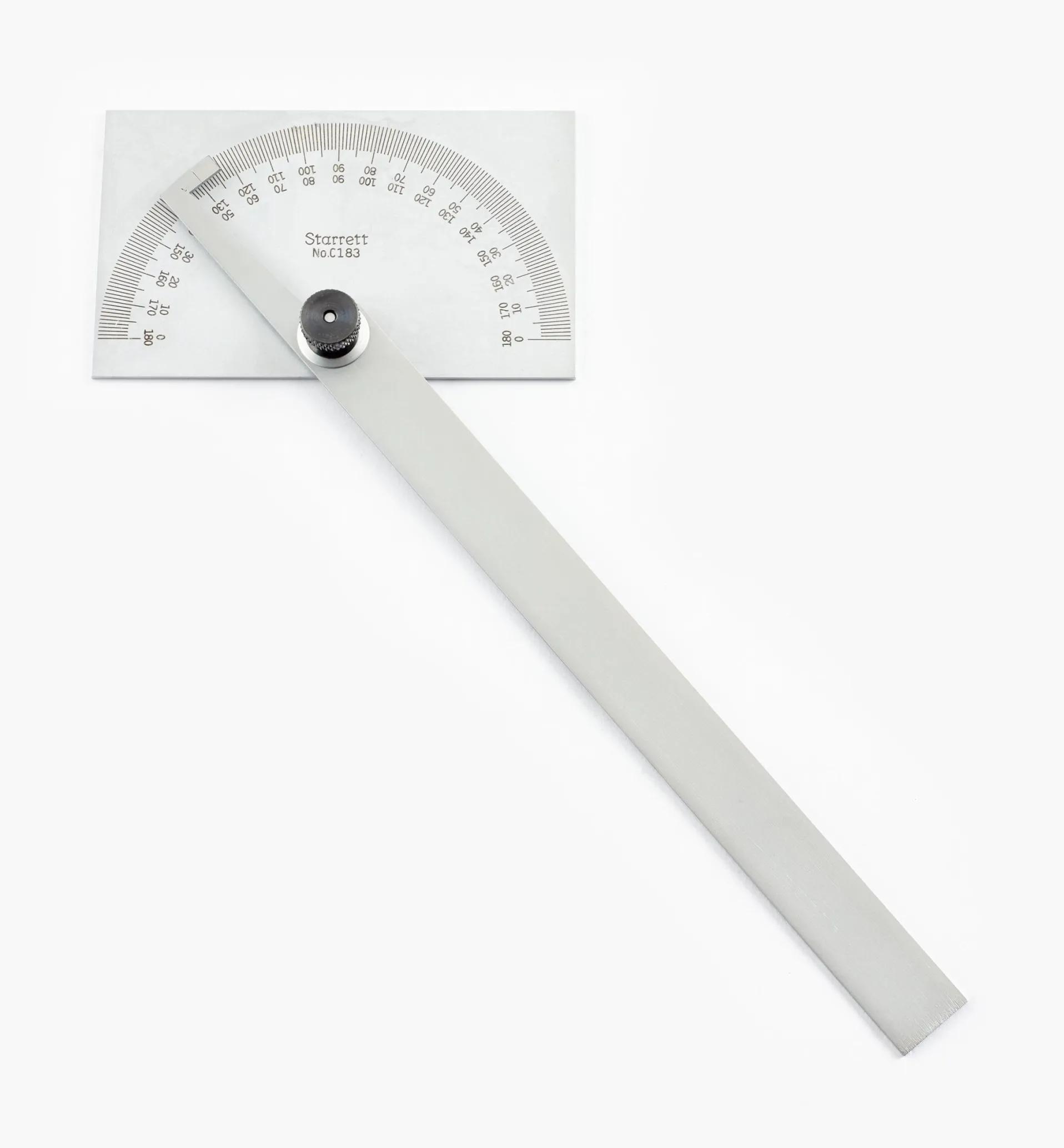 Lee Valley Starrett Engineer's Protractors