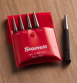 Lee Valley Starrett Nail Sets