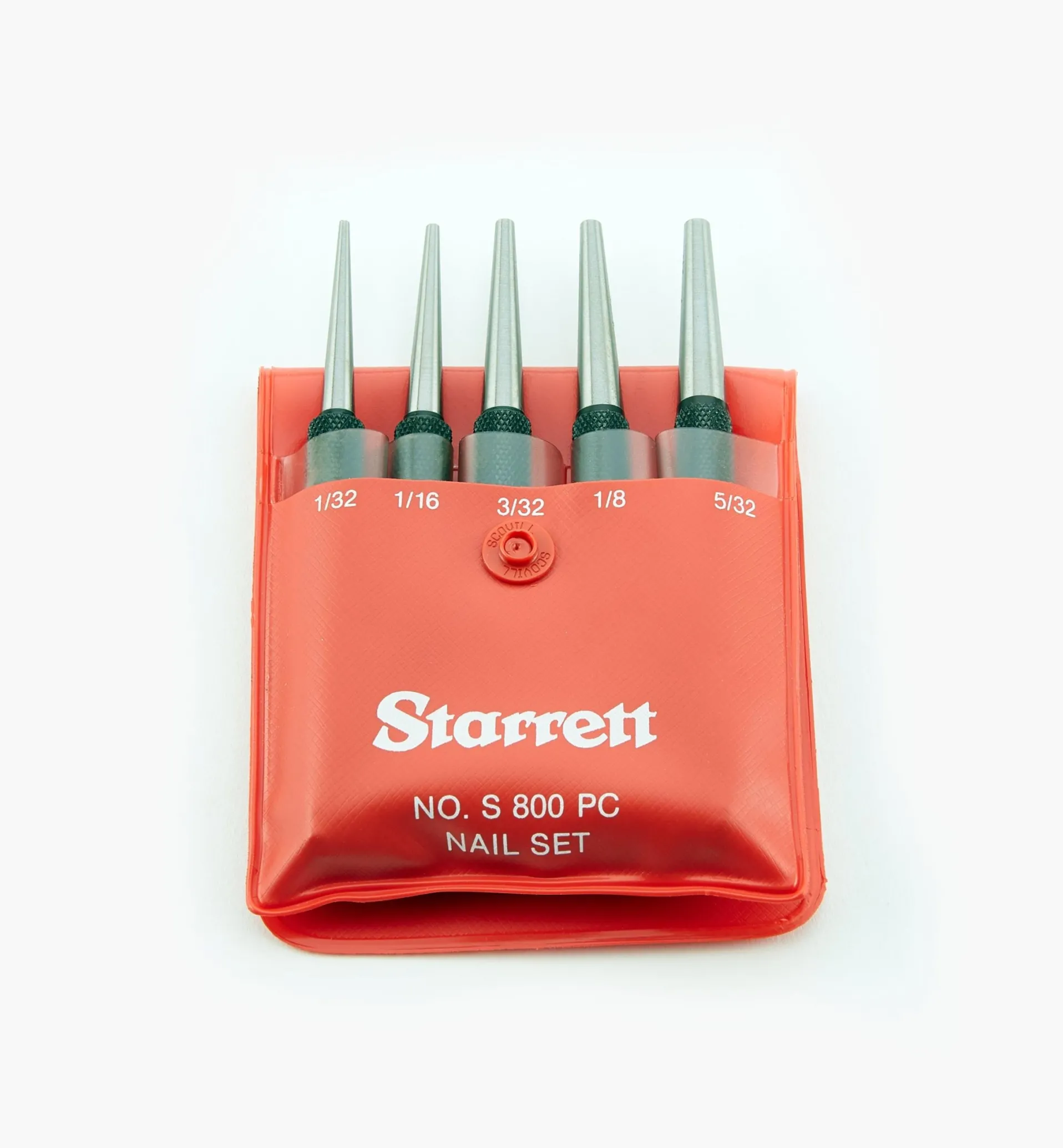 Lee Valley Starrett Nail Sets