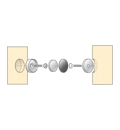 Lee Valley Steel Cups For Rare-Earth Magnets