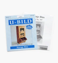 Lee Valley Storage Bin Plan