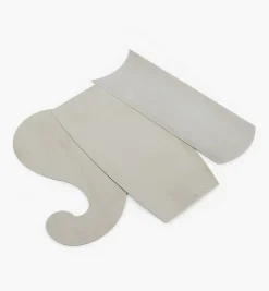 Lee Valley Super-Hard Curved Scraper Sets