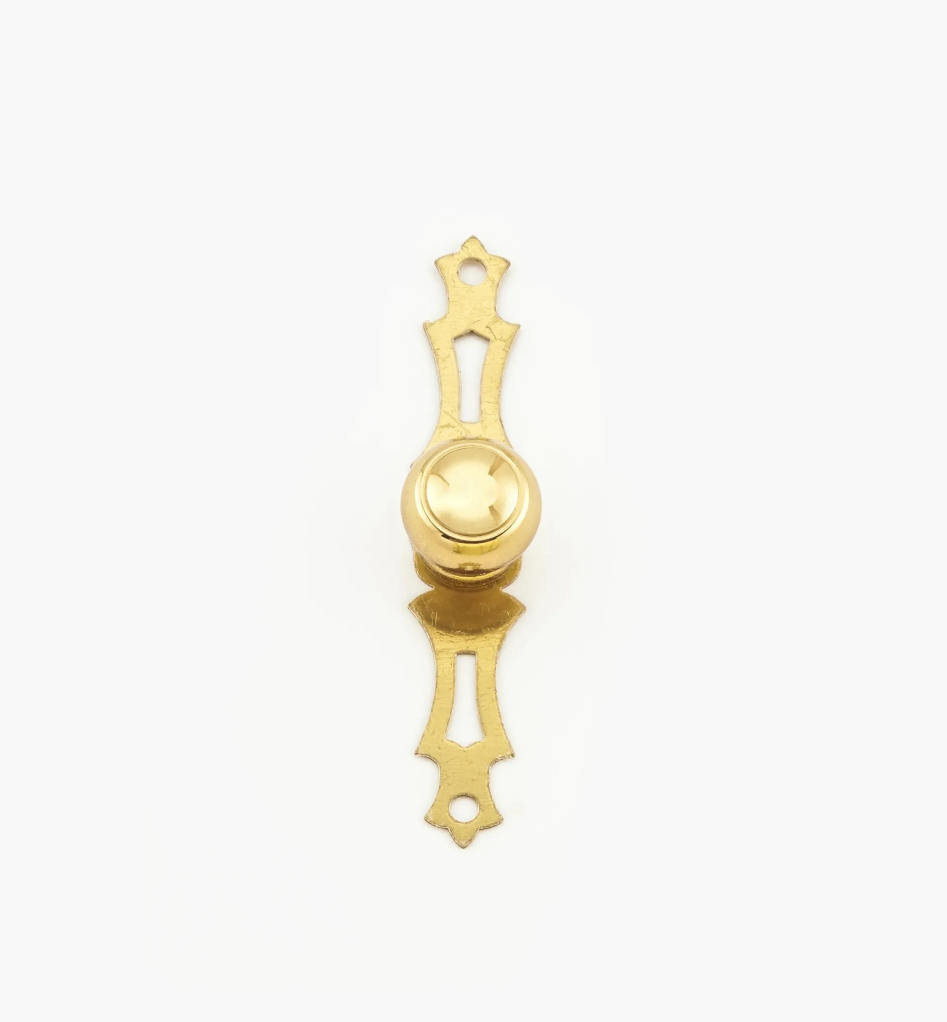 Lee Valley Tansu Brass Plate Knob